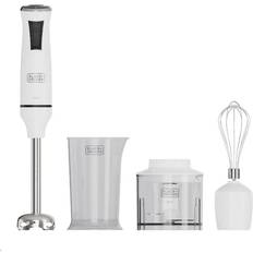 Black & Decker BXHBA750E Stabmixer-Set 750W Weiß