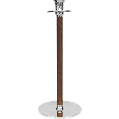 Hilke Collection Alto Basso 30 cm Forkromet Messing Fyrfadsstage