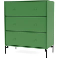 Montana Furniture Carry with Leg Parsley/Black Chest of Drawer 69.6x82.2cm