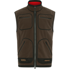 Vattentät Västar Härkila Kamko Fleece Waistcoat - Brown/Red