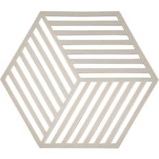 Zone Denmark Bordsunderlägg Warm Grey Hexag Grytunderlägg