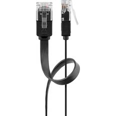 Goobay Flat Patch Cat6 U/UTP RJ45 - RJ45 M-M 5m