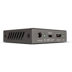 Lindy HDMI 18G Audio Embedder HDMI - HDMI/Optical/3.5mm Adapter F-F