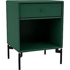 Montana Furniture Dream With Legs Pine/Black Bedside Table 30x35.4cm