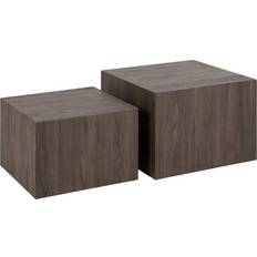 Quadratic Coffee Tables Nordform Florence Dice Smoked Ash Coffee Table