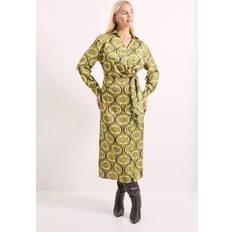 Green - Shirt Dresses Principles Olive Shirt Dress Womens