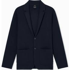 Armani Exchange Blazere Armani Exchange Form-Blazer Casual Viscose - Navy