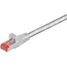 Goobay S/FTP Cat6 RJ45 - RJ45 M-M Transparent 2m