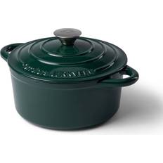 Orrefors Jernverk Dark Green med låg 22cm