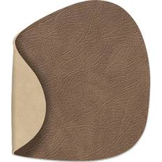 Lind DNA Curve Reversible Sand Brown Coaster