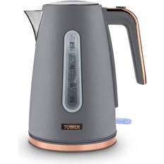 Tower Electric Kettles - Stainless Steel Tower Cavaletto Grey