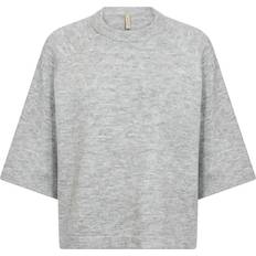 Soyaconcept Sweatere Soyaconcept Scorlean 1 Pullover Akryl - Lys Grå