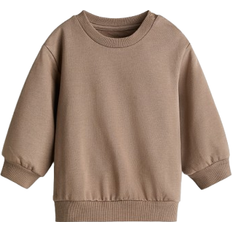 H&M Baby Bomuld Sweatshirt - Brun