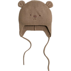 H&M Knitted chin-tie beanie