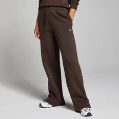 Basics Straight Leg Joggers - Chocolate