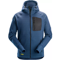 Snickers Workwear 8041 Fleece Hoodie - Deep Blue\Black