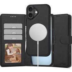 Iphone 17 cover Tech-Protect iPhone 17 Plånboksfodral Skal Svart