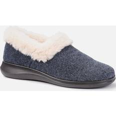 Natural - Women Slippers Hotter Snug II Womens Warmlined Slippers - Navy