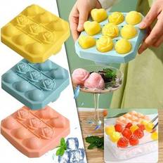 Silicone Ice Cube Trays Shein Rose Shaped Silicone Ice Cube Tray