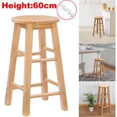B&Q Bar Stools B&Q Wooden Breakfast Bar 60cm Bar Stool
