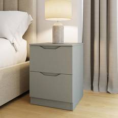 Green Bedside Tables Fwstyle Green Modern Nightstand 2 Drawer Bedside Table