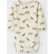 Beige Bodys Lil'Atelier Body L Atelier Slim Rib Turtleduve - Lil Atelier