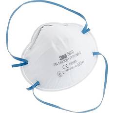 3M Disposable Respirator FFP2 Unvalved 8810 20-pack - White