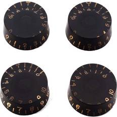 Black Guitar Contral Knobs 4Pcs