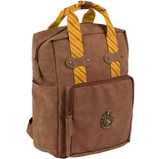 Brun Skoletasker Harry Potter Hufflepuff Casual Backpack