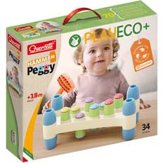 Hammer Benches Quercetti Play Eco+ Hammer Peggy 34 Pieces
