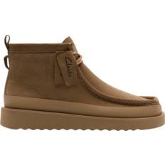 Beige - Herre Derby Clarks WallabeeFTR2Hi Wedge Shoes - Beige