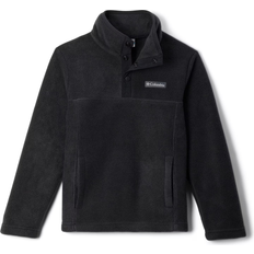 L Fleece Jackets Children's Clothing Columbia Kid's Steens Mtn II Quarter Snap Fleece Pullover - Black (2087881)