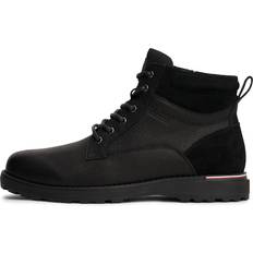 Polyester Snørestøvler Tommy Hilfiger Corporate W LTH Lace Boot Mand Black Snørestøvler