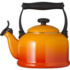 Orange Kettles Le Creuset Traditional Kettle Volcanic