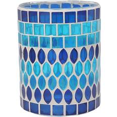 With Lid Candle Holders Mosaic Votive Blue Part Candle Holder