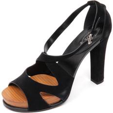 Uld Stilfuld Sandal Sko Dame - Sort