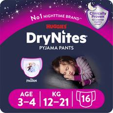 Huggies Diapers Huggies Drynites Pyjama Pants Jumbo 3-4y Girl