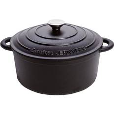 Orrefors Jernverk Black med lock 5 L 26 cm