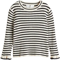 H&M Ribbstickad Tröja - Flicka