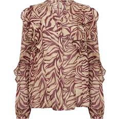 Polyester Blusar Soyaconcept Valborg 1 Skjorte - Beige