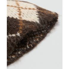 Mango Dame Hovedbeklædning Mango Argyle Hat Woman - Brown