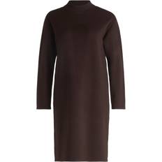 Betty Barclay Kjoler Betty Barclay Kleid Lang Strick Kvinde Light Maroon Midi Kjoler - Brun