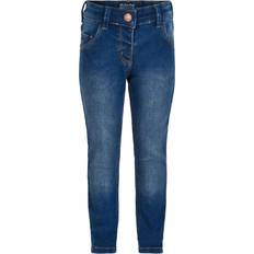 Knappar Byxor Minymo Stretch Slim Fit - Blue Denim (5623-776)
