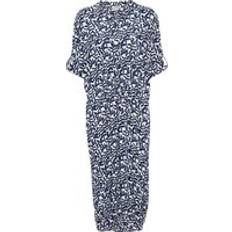 3/4 Sleeves - Shirt Dresses Soaked in Luxury Women's Dress Zaya - Bleu