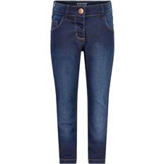 Jeans - Tryckknappar Byxor Minymo Stretch Slim Fit - Dark Blue Denim(5623-782)