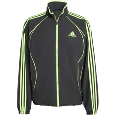 adidas Men's Originals Teamgeist Adicolor Track Top - Black/Signal Green