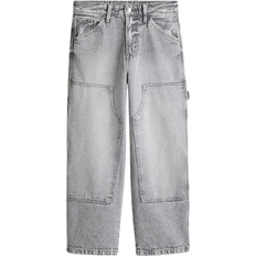 H&M Baggy Fit Carpenter Jeans - Light Denim Grey (1290160008)