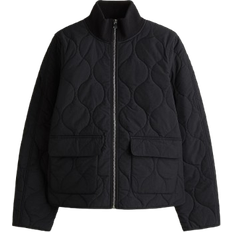 H&M Oversized Quilted Jacket - Black