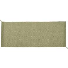 Gummi Mattor Muuto Ply Matta Mossgrön 80x200 cm Grön cm
