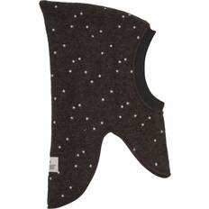 Huttelihut Barnkläder Huttelihut Balaklava Ull Elefanthatt Ull - Dark Brown Melerad